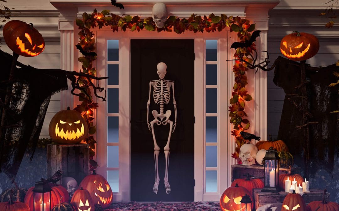 safe Halloween decorating